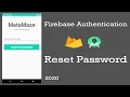 Login and Registration Android App Tutorial Using Firebase Authentication - Reset Password