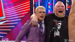 Download Brock Lesnar Saves Cody Rhodes - WWE Raw 4/3/2023 MP3