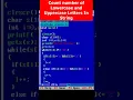 Count upper case lower case in String in C Part 35 C Programming