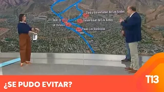 Aluvión en Las Condes: ¿Se pudo evitar? esto dicen los expertos