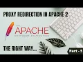 How To Setup Proxy Redirection In Apache 2 Reverse Proxy Hindi