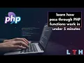 Learn How PHP Pass Through Functions Work in Under 5 Minutes