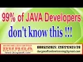 Java Tutorials 99 of JAVA Developers don t know this by Durga Sir