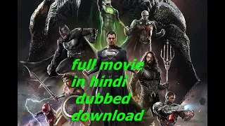 justice league zack snyder cut full movie in hindi dubbed download