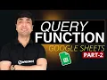 Google Sheets QUERY FUNCTION Examples-Select Where Order by Group by