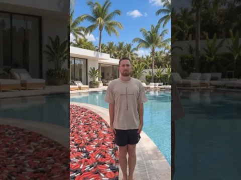 Jumping Into 1,000 Lipsticks Pool!💄😱😂