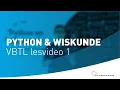Python Wiskunde - Les 1
