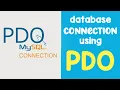 MYSQL connection using PHP Data Objects PDO - Quick programming tutorial