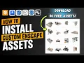 How to Install Custom Enscape Assets 50 FREE Assets Download Enscape Tutorial