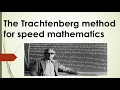 The Trachtenberg method for speed mathematics P2