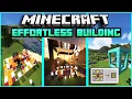 Effortless building mod Minecraft Mod Review and showcase 2023 how to build faster and better