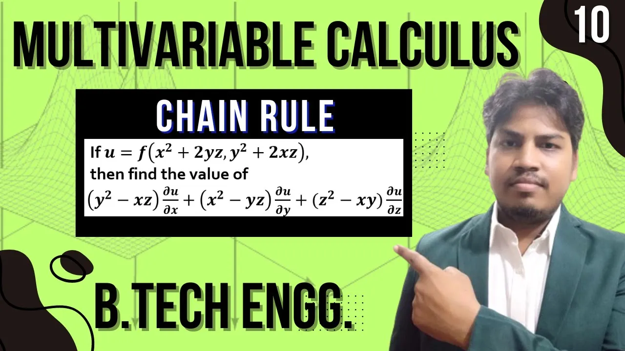 Chain Rule | Examples - 5 | Multivariable Calculus |