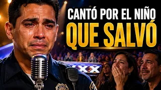 🥇 El Policía Subió al Escenario con Uniforme… Cuando Empezó a Cantar, un Niño Rompió en Llanto