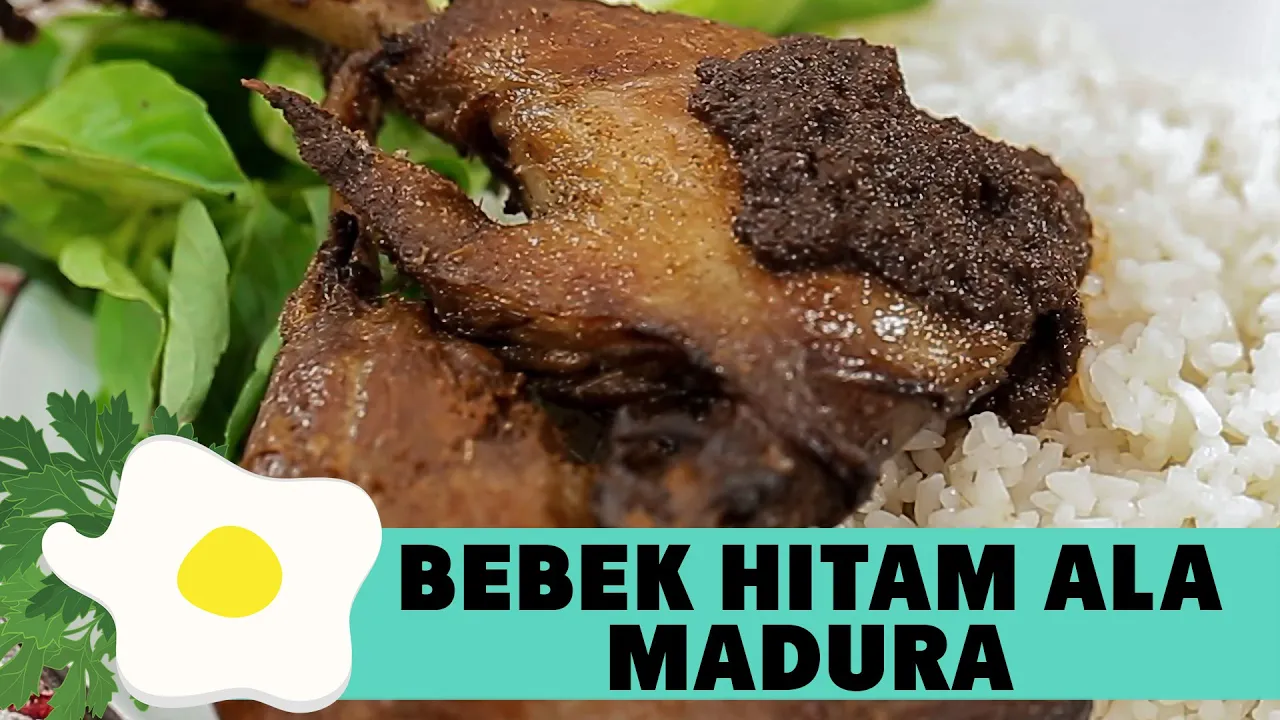 RESEP BEBEK GORENG HAJI SLAMET + SAMBAL KOREK. 