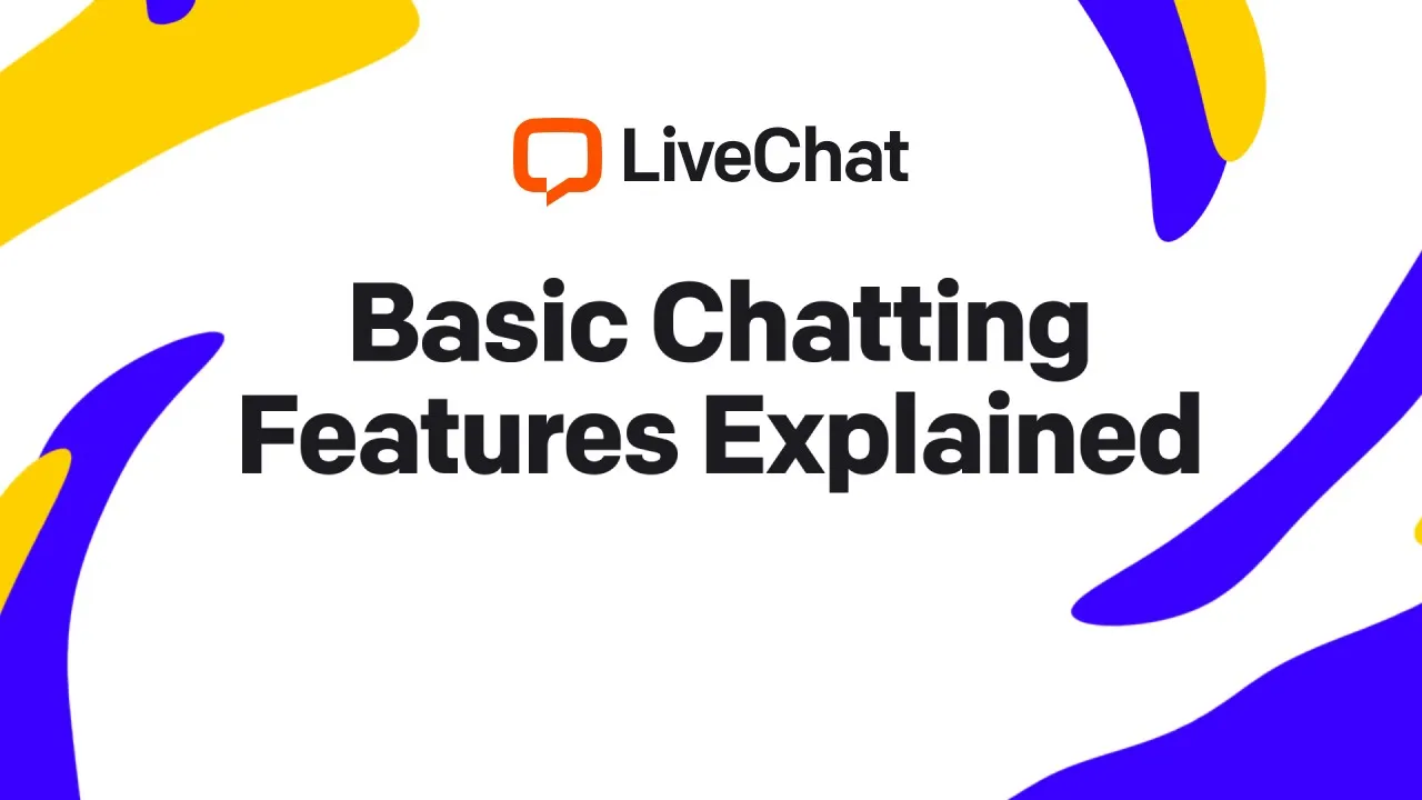 LiveChat: 基本的なチャット機能の説明