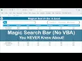 Unlock Excel Secrets Magic Search Bar You NEVER Knew About
