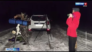Комета Леонарда попала в объектив сотрудников омского планетария