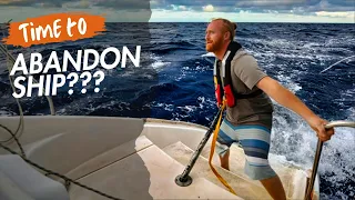 WORST NIGHTMARE COMES TRUE! | Steering fail while SAILING OFFSHORE [Ep90 RED SEAS]