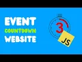 Learning JavaScript Date Objects with an Event Countdown Website Gamer to Coder Episode 7