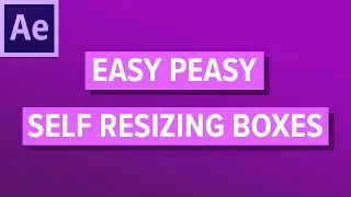 Resizing text boxes in under a minute Learn After Effects