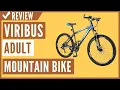 Viribus Adult Mountain Bike with 26 Inch Wheel Derailleur Lightweight Sturdy Aluminum Frame Bicycle