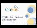 MySQL Tuning and Troubleshooting for System Admins