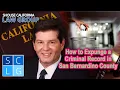 How to expunge a criminal record in San Bernardino County