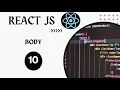 Lesson 10 Body React JS Web Development Sahalsoftware Somali ku baro