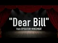 "Dear Bill" from Operation Mincemeat - Karaoke Track with Lyrics on Screen
