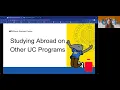 Studying Abroad on Other UC Programs