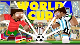 WORLD CUP FINAL HERO VS MOBS - Minecraft Movie