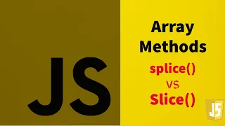 slice vs splice Array Method Learn Javascript