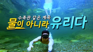 유리 속을 헤엄치듯, 전국에서 가장 놀기 좋은 용추계곡 썸네일