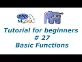 PHP Tutorial 27 - Basic Functions BTT