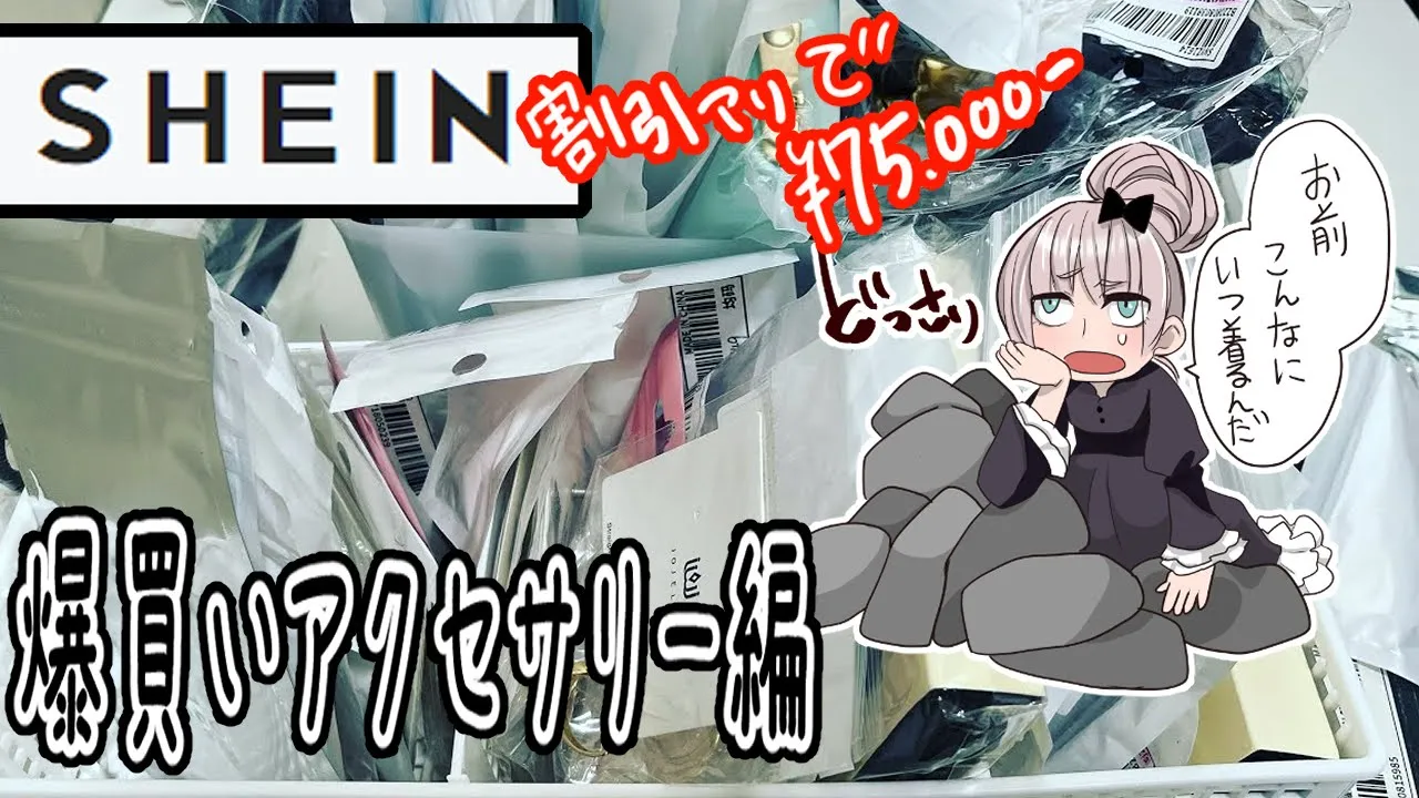 【SHEIN】アクセ買った
