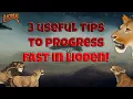 3 Tips to help you Progress Faster on Lioden