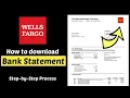 Wells Fargo Statement View or Download Wells Fargo Bank Transaction History PDF Account Summary