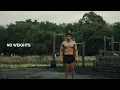Download Lagu 4 Exercises, No Weights = Gains | My Simple Calisthenics Workout to Build Muscle