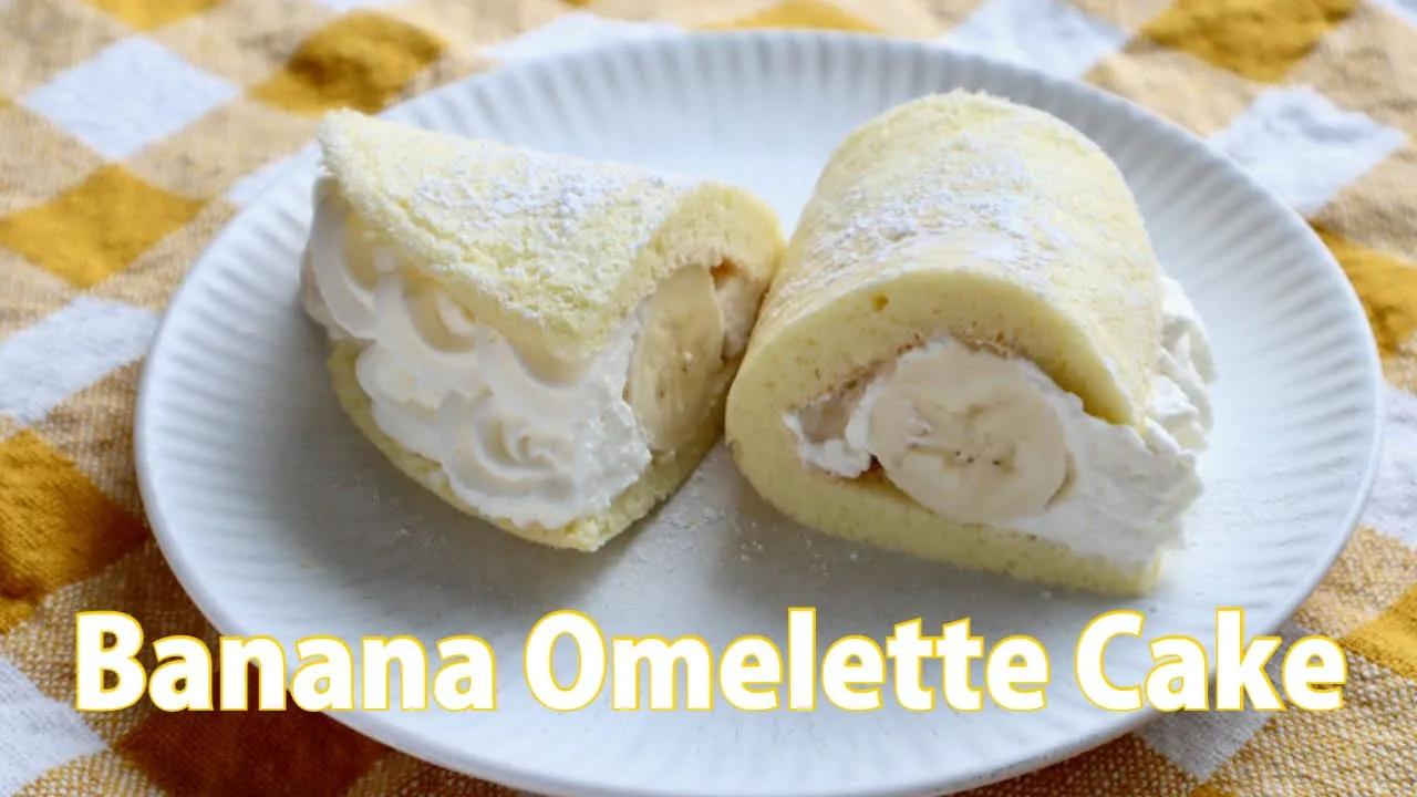 Banana Omelette Cake Recipe - Japanese Cooking 101