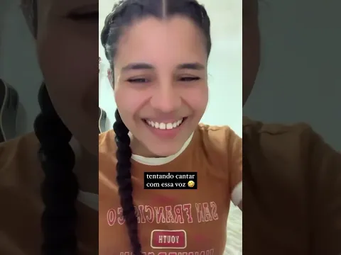 Quando quero cantar e estou rouca...