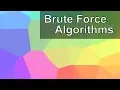 Brute force -