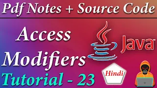 Access Modifiers Public Private Protected in JAVA JAVA Tutorial in Hindi Death Code