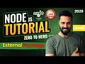 Node JS Tutorial in Hindi External Packages package json Explained