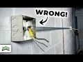 Add Outlet To Unfinished Basement Or Garage
