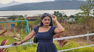 Lonavla se pawna lake gayi shoot krne @Mellow_queen_Rashmi
