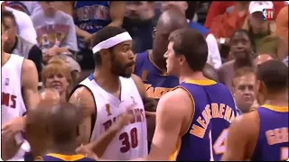 Rasheed Wallace Gets Pissed Takes Over 2004 NBA Finals -