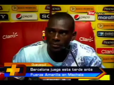 Barcelona juega esta tarde ante Fuerza Amarilla en Machala