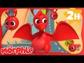 Dinosaur Lost In The City 🦖 Morphle Dinosaurs  🦕 Cartoons for Kids | Cartoon Compilation