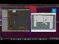 Robot Localization using Particle Filter using Motion model Sensor model