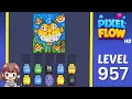 Pixel Flow Level 957 Solution Walkthrough